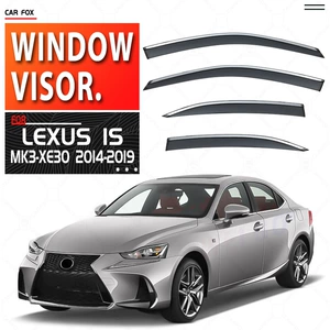 For Lexus IS rain shield rear rain eyebrow Lexus IS XE20 XE30 Window visor