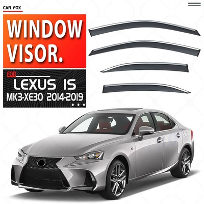 For Lexus IS rain shield rear rain eyebrow Lexus IS XE20 XE30 Window visor