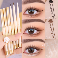 Smooth and Natural Color Eyeliner Pen with Waterproof, Sweatproof, Long-lasting, and Smudge-proof Design, specifically designed to highlight the under-eye area and brighten the eyes.