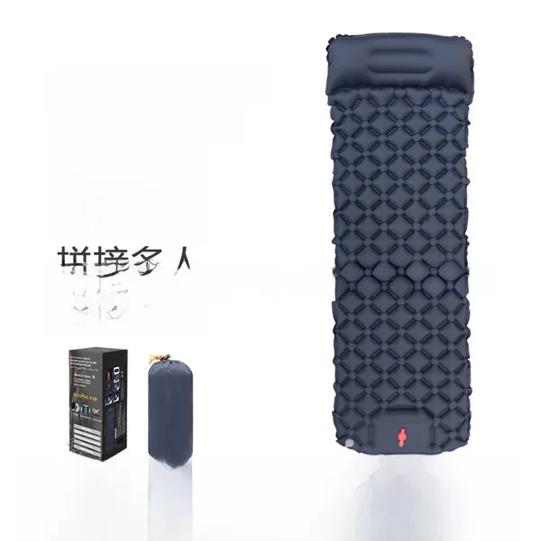 Outdoor Ultra Light Pressing Inflatable Mat TPU Spliceable Sleeping Mat Camping Camping Diamond Air Cushion Tent Moisture-proof Mat
