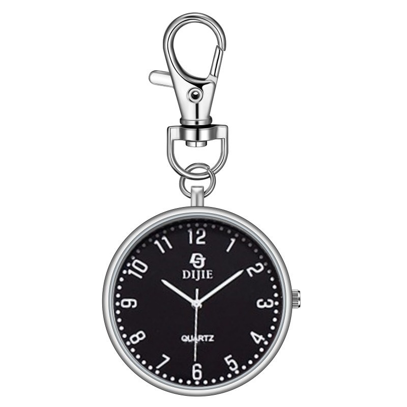 Entrance Examination for Students and Civil Servants, Large Numbers, Clear High School Entrance Examination Keychain Watch, Nurse Pocket Watch