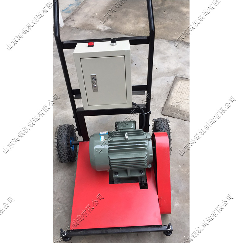 塑胶跑道翻新机 手推体育场地砂光机 小型自走硅皮尤地面打磨机