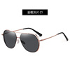 Nylon sunglasses suitable for men and women, metal glasses, wholesale