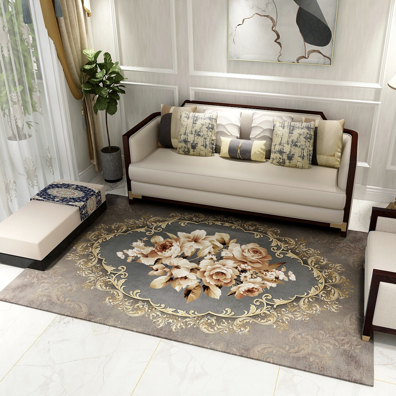 modern Simplicity Living room carpet Northern Europe ins Geometry pattern carpet bedroom Bedside Carpet shop Mat customized