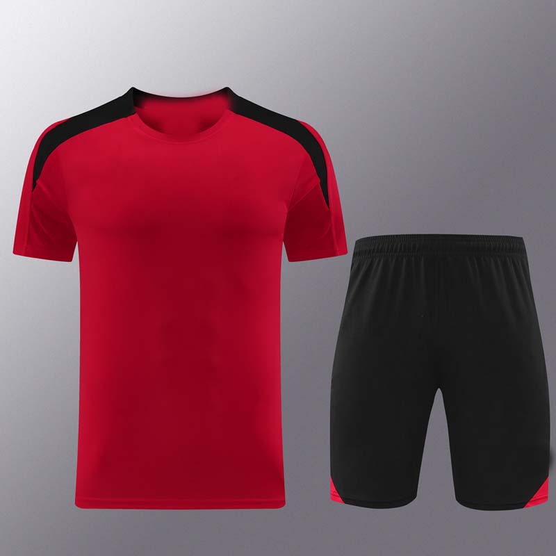 AD pantalones de manga corta con cremallera shortsZipper traje de entrenamiento pantalones fútbol comercio exterior verano trainning