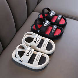 儿童凉鞋夏季男孩子EVA轻便防滑软底沙滩外穿凉拖户外洞洞鞋批发