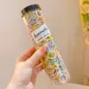 4# colorful bean circles, 300 pieces, about 2cm