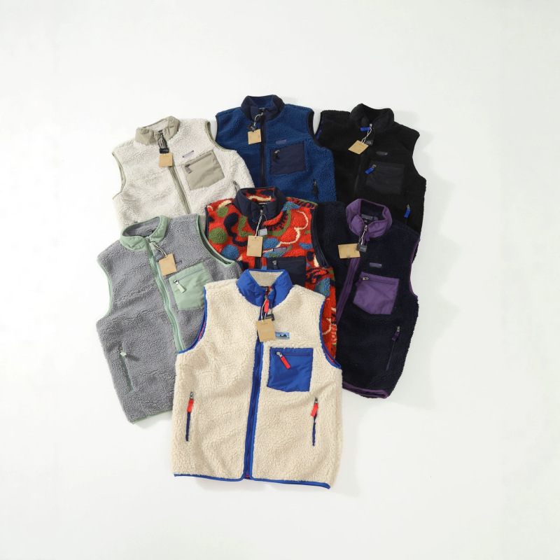 Cross-border e-commerce: Pata GD-style Retro-X unisex outdoor sports fleece vest Cross-border e-commerce: Pata GD-style Retro-X unisex outdoor sports fleece vest
