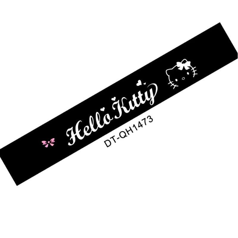 Pegatinas de automóviles para triciclos eléctricos para cuatro ruedas para brilla delantera pegatinas de protección solar delantera y trasera pegatinas de decoración de pantalla solar de dibujos animados de vidrio