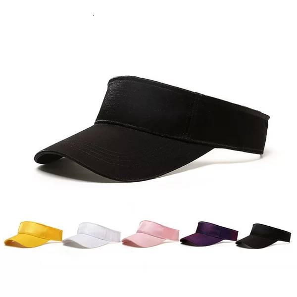 Solid Color Empty Top Advertising Hat Blank Sun Hat Printing logo Sunscreen Hat Wholesale Volunteer Hat
