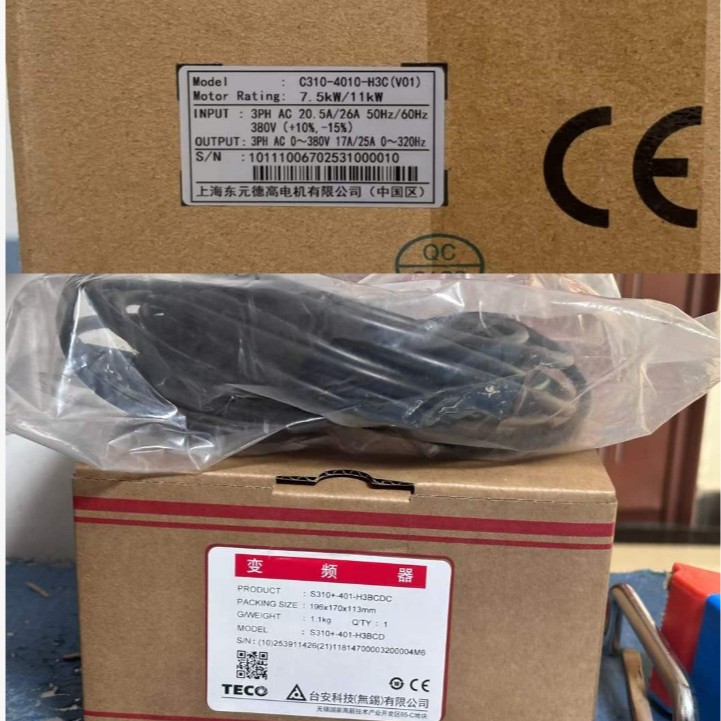 汽车用TECO 驱动器 S310-202-H1DC,2HP/1.5KW，东元电机优惠