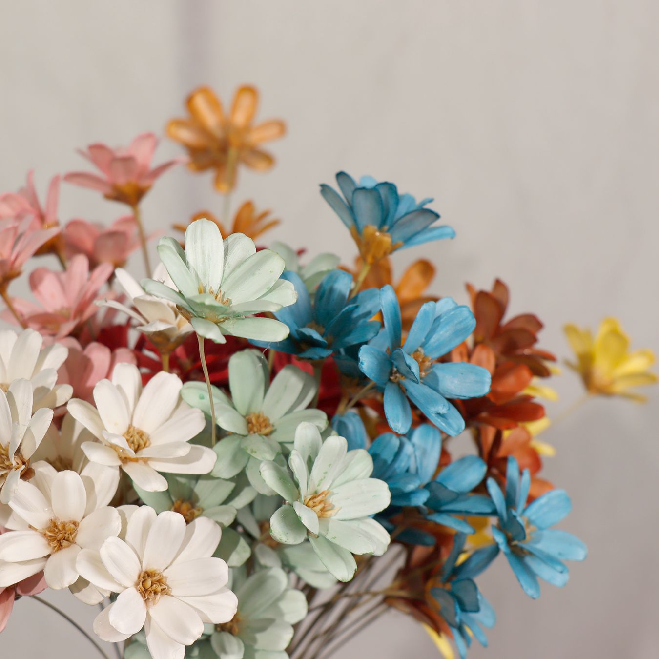 Semillas de melón hechas a mano pequeñas flores secas semillas de melón cáscara colorida flores inmortales fábrica Yunnan al por mayor Día de la Madre 520