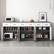 餐边柜实木落地客厅茶水柜收纳储物柜靠墙职务柜子厨房碗柜备餐柜