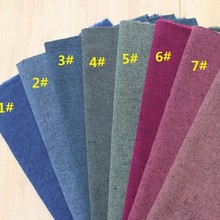 厂家直售16色复古素色点子先染布/DIY手工面料