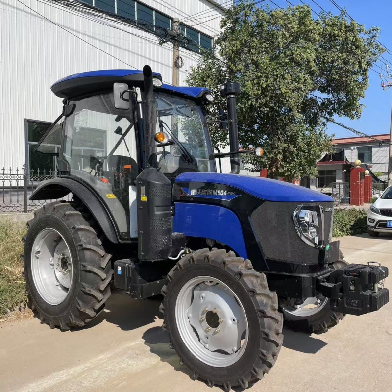 Tractor de cuatro ruedas de alta potencia, tractor de 200 caballos de fuerza.
