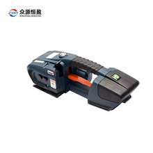 免扣储电式打包机 众源手提式电动打包机 PET热熔塑钢带打包机