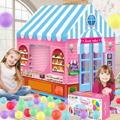 Wholesale cross-border children's tent candy fire police game house house baby crawling play house indoor toys