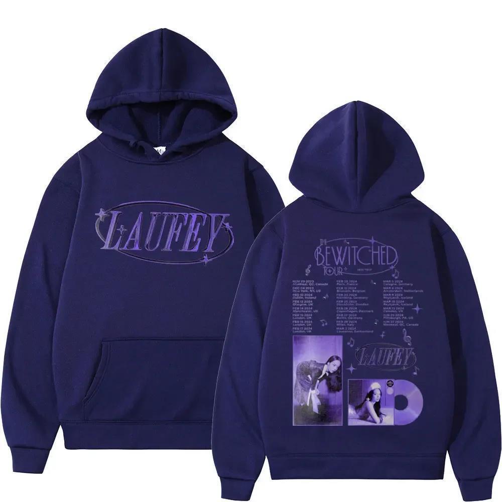 Singer Laufey The Bewited Tour Printed Hoodie Fashion