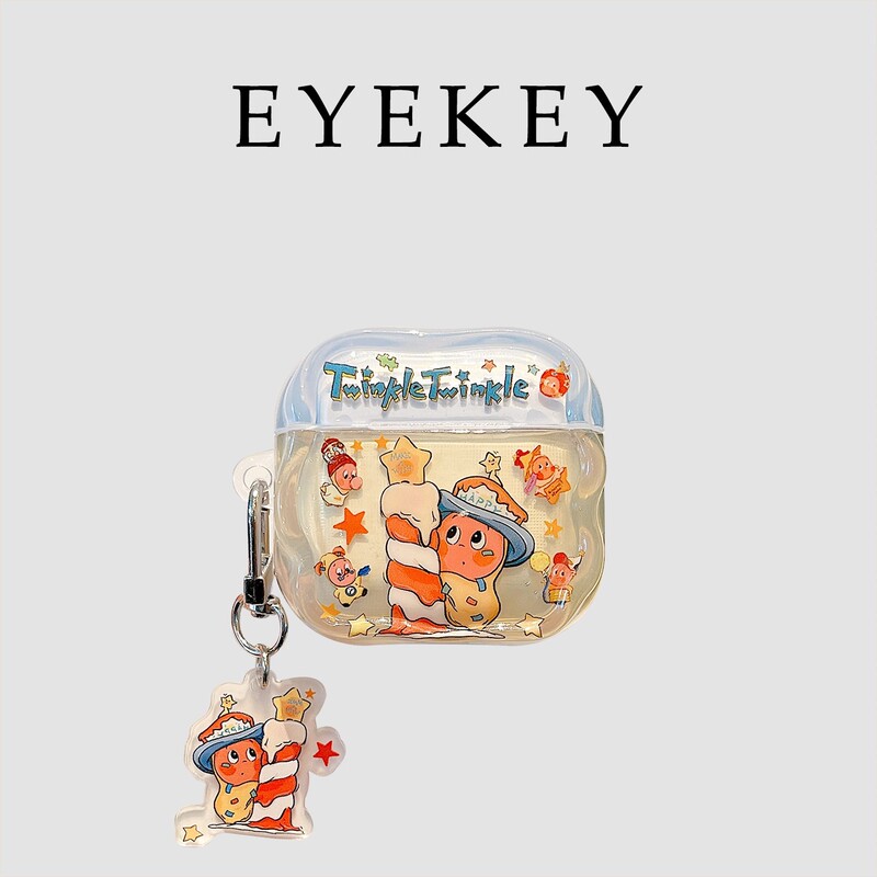 Eyekey·Ins Fun and Cute Cartoon Star Man Suitable for Airpods3 Protective Case Apple Airpods4