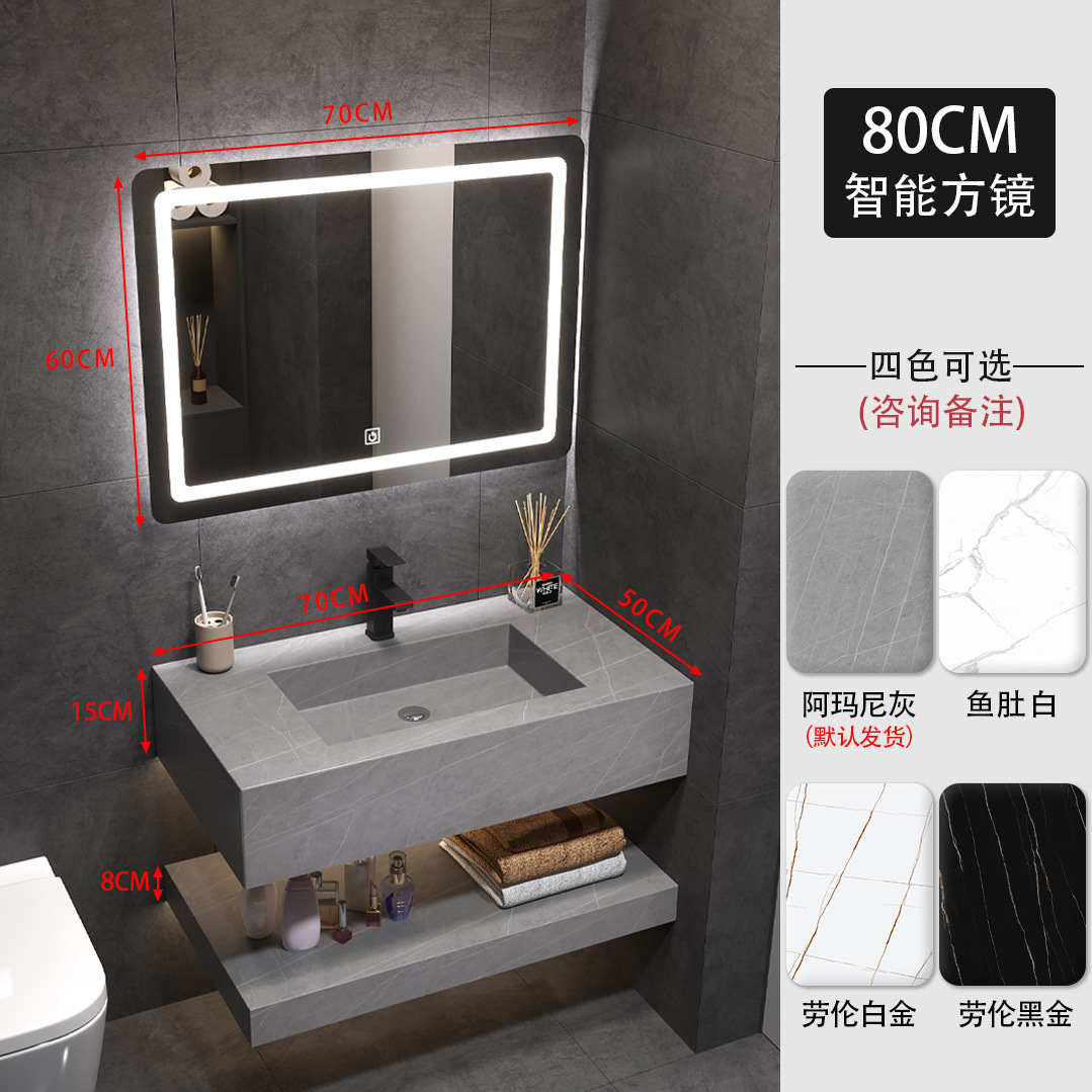 Espejo cuadrado elegante de los 0,7 m