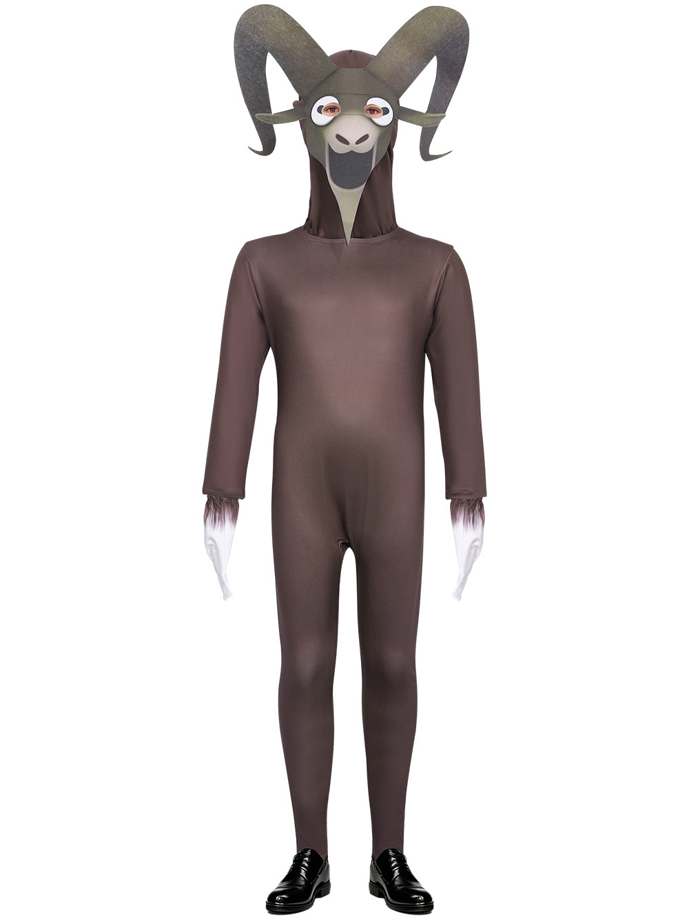 5 Halloween Bosque 99 Noche Deer Monster Horror Juegos Goat Monster disfraz de camiseta para niños búho cos traje image 6