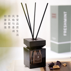 無火香薫木蓋円形正方形香薫木蓋精油瓶木蓋無火香薫分注瓶