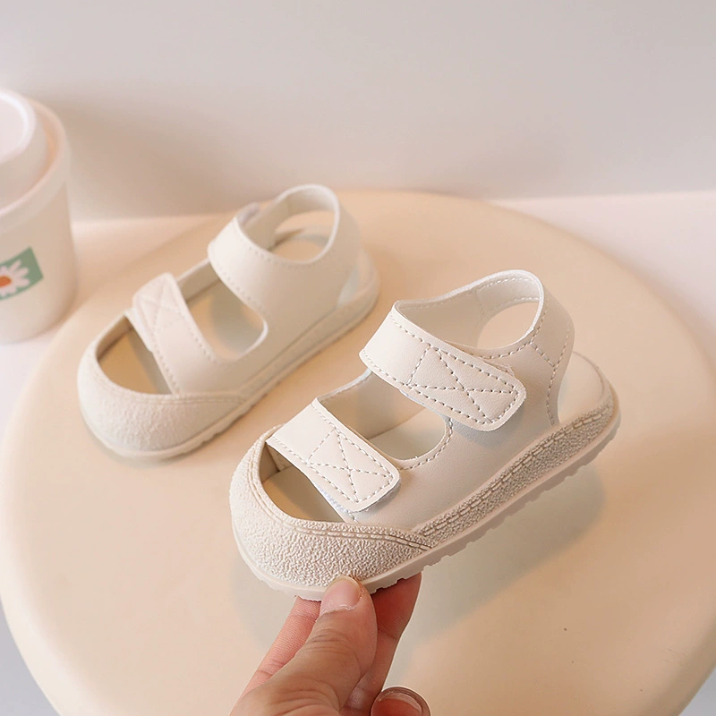 Summer children's shoes girl's, sandals for early age, beach footwear for boys, soft sole, 1-3 years