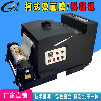 DTF small-scale automatic Heat Transfer Melt White ink Heat Transfer PET Film shaking machine