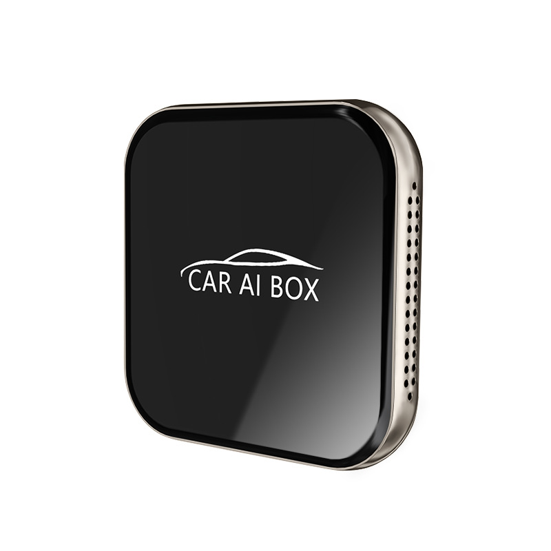 Four-in-one car wireless CarPlay box, wired to wireless, Android and Apple screen mirroring and interconnection module