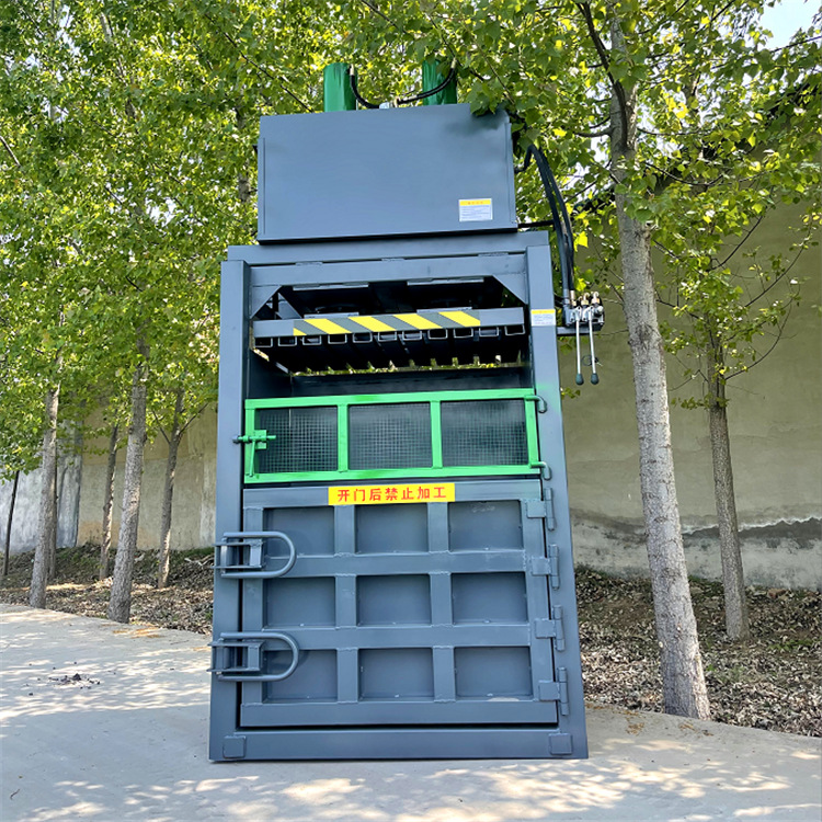 废纸条液压打包机 半自动手动液压打包机 30吨塑料薄膜液压打包机