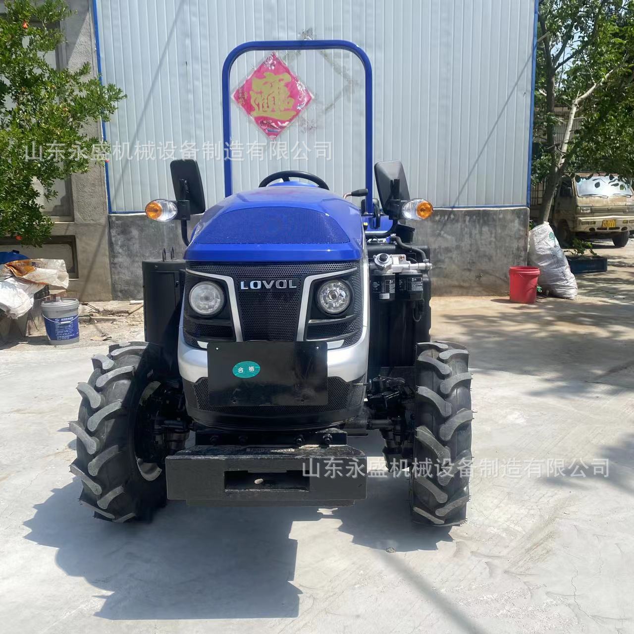 雷沃M704-2EF2(G4)拖拉机 低矮型70马力农用果园大棚四驱旋耕机