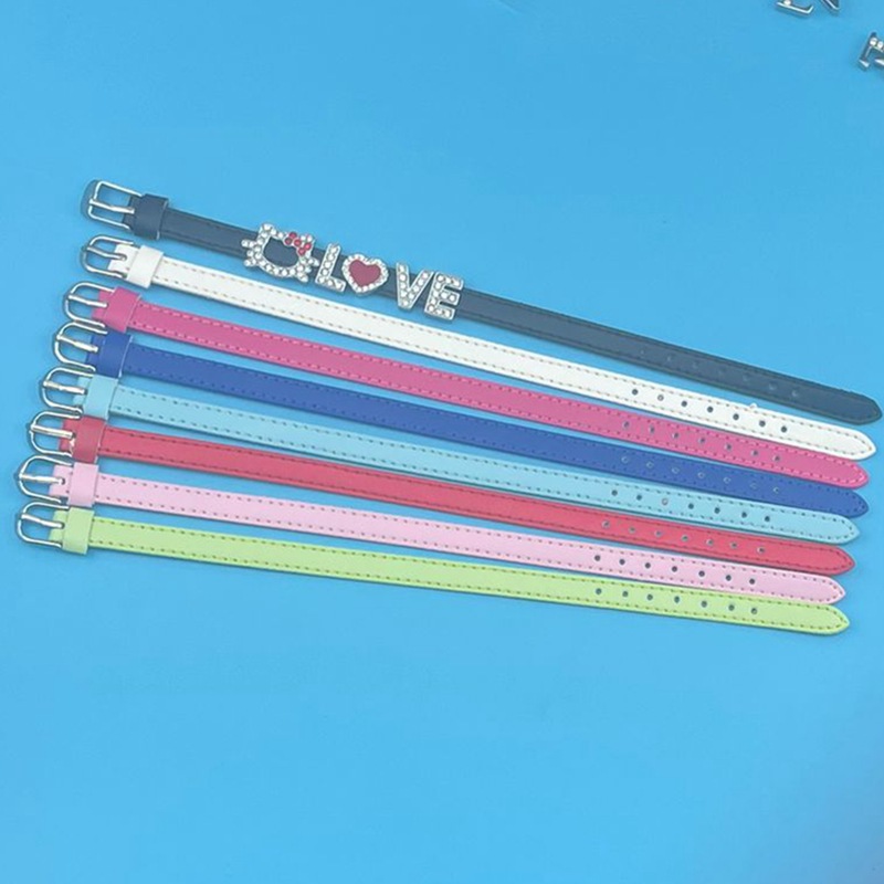 [Car Line Strap] DIY European and American 8mm Color Wrist Strap Multi-Color Hand Strap Wearable Letter Jewelry Accessories Bracelet