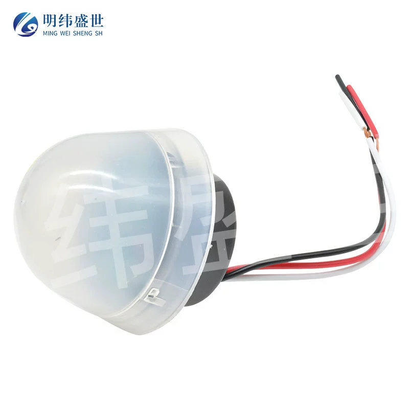 Переключатель управления освещением уличного фонаря AS-20 автоматический индукционный Переключатель ночника непромокаемый Интеллектуальный светочувствительный контроллер регулируемый