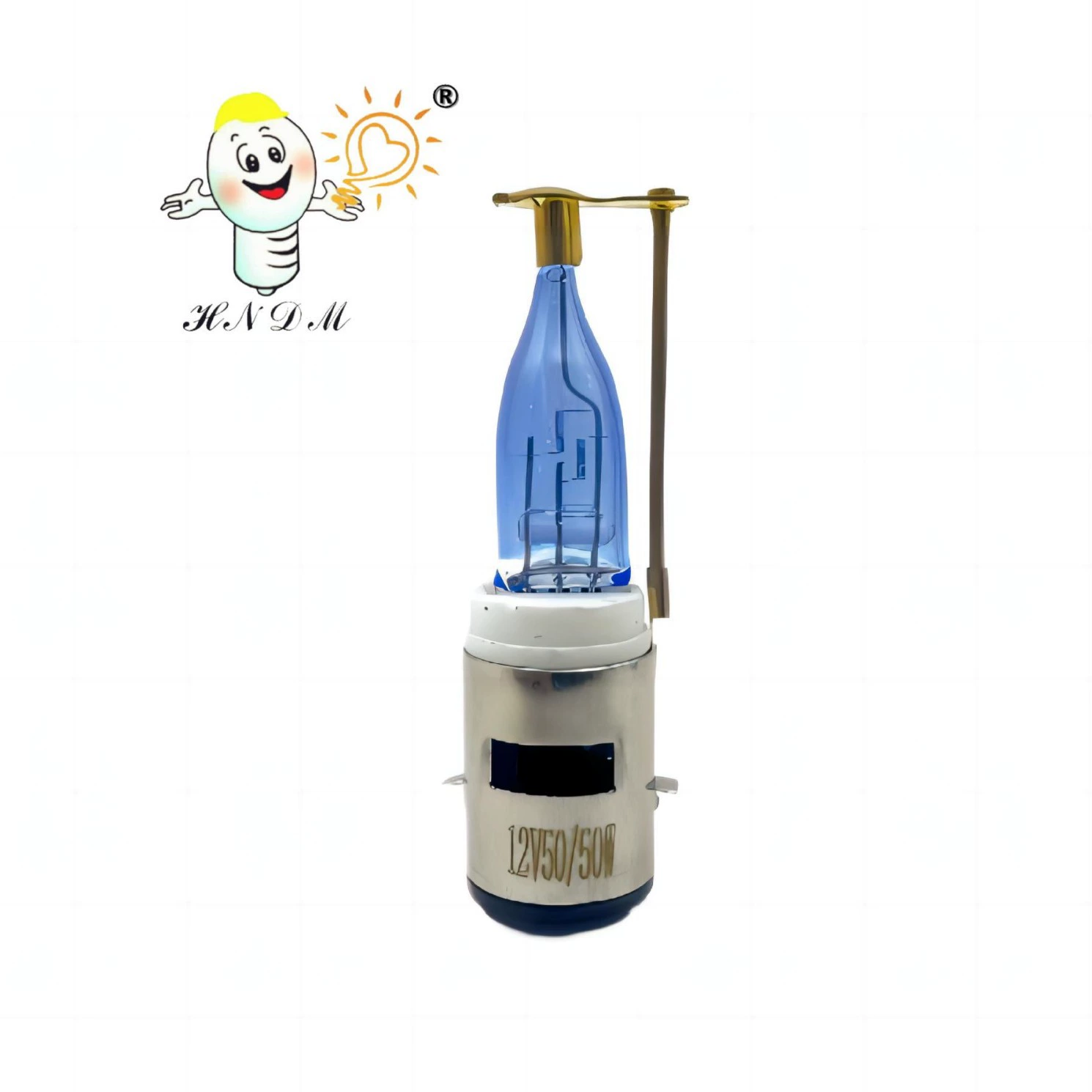 Мотоцикл лампа 12V50/50W BA20D электрический автомобиль фары супер белый свет кварцевое стекло галогенная лампа