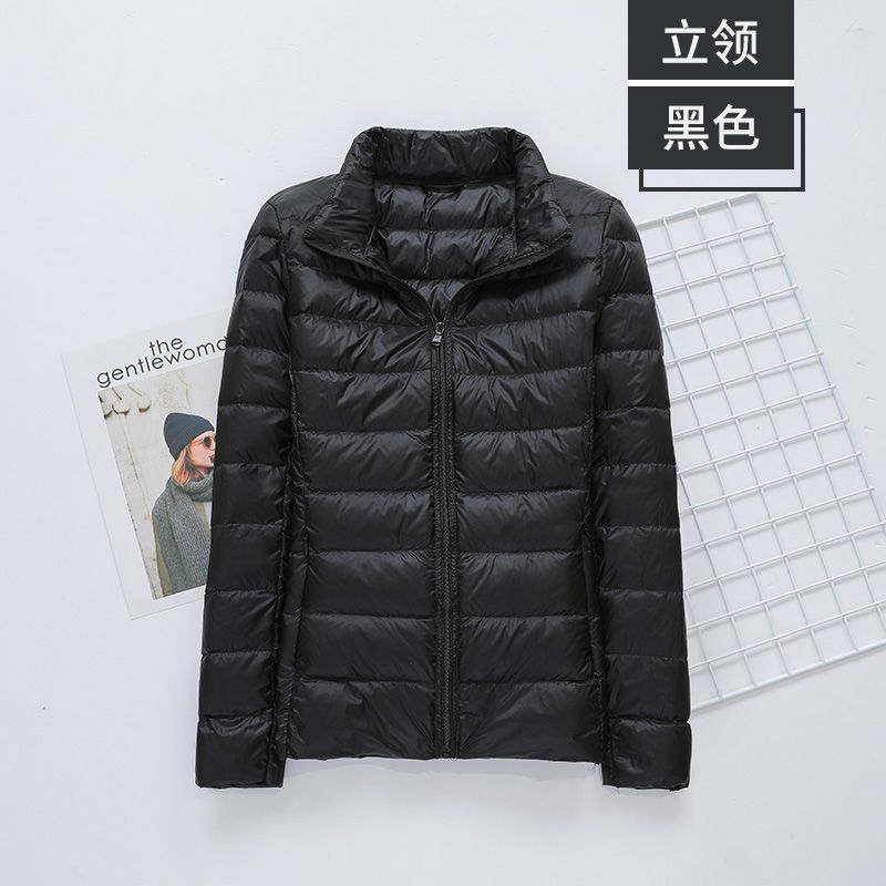 블랙(스탠드 칼라)