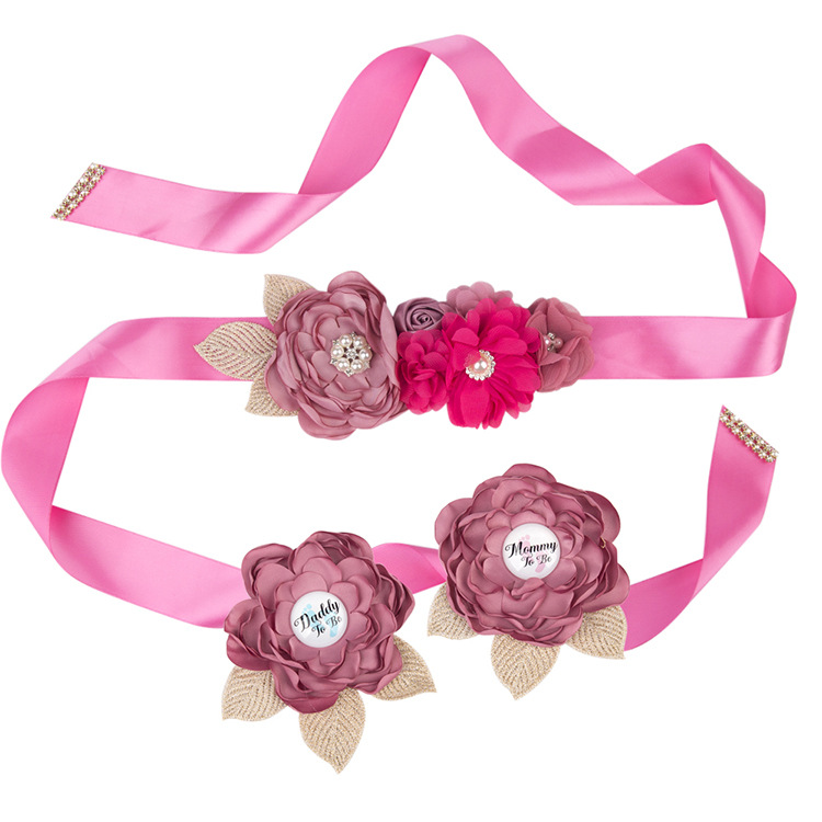 Mode Chiffon Blume Schwangerer Gürtel Großhandel Nihaojewelry display picture 19