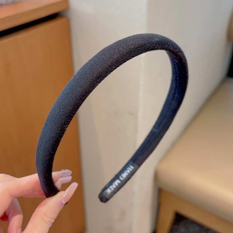 Simple Meirade cabello para mujeres otoño y invierno alta cráneo presión cabello de alta sensación café lavado de la cara antideslizante cabello toque