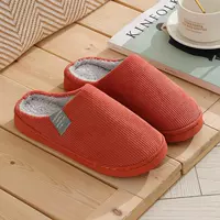 Demi-season non-slip keep warm winter slippers for beloved, wholesale