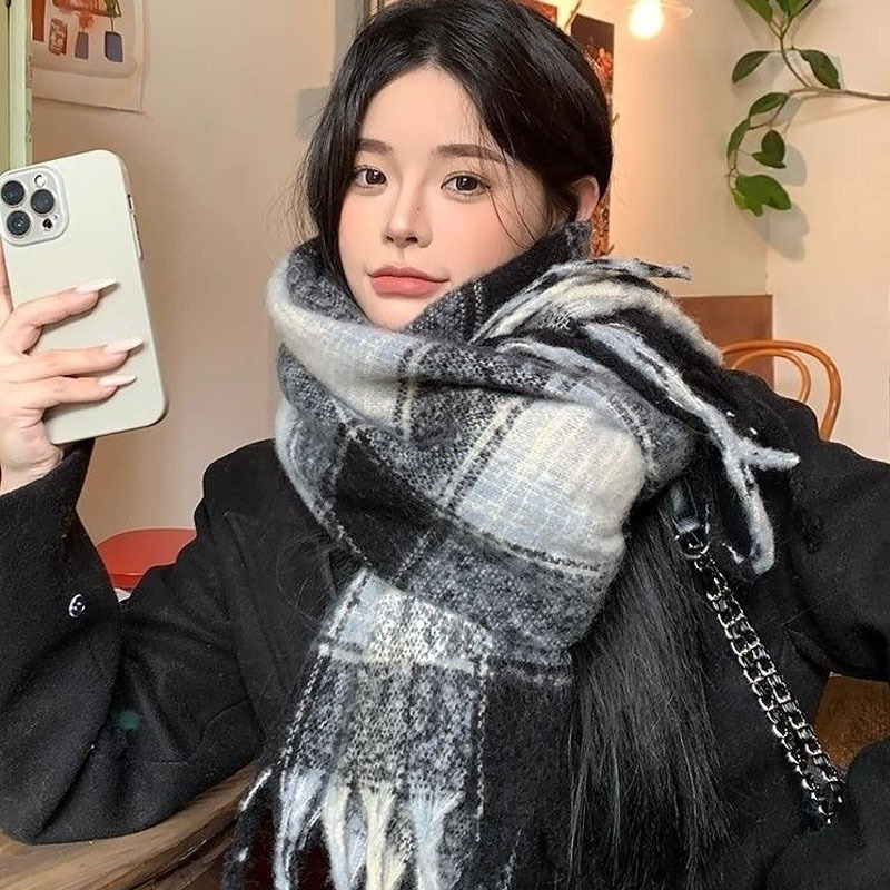 앙고라 흑백 미니 사이즈