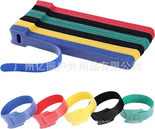 Belt with velcro, storage system, unmanned battery, cable ties, clips included