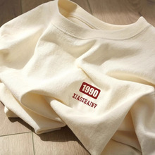 外贸订单剪标尾单专柜撤回~短袖T恤男女士夏装百搭上衣服男女款