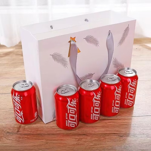 New feather handbag, birthday gift bag, souvenir paper bag, packaging bag, printed LOGO paper bag