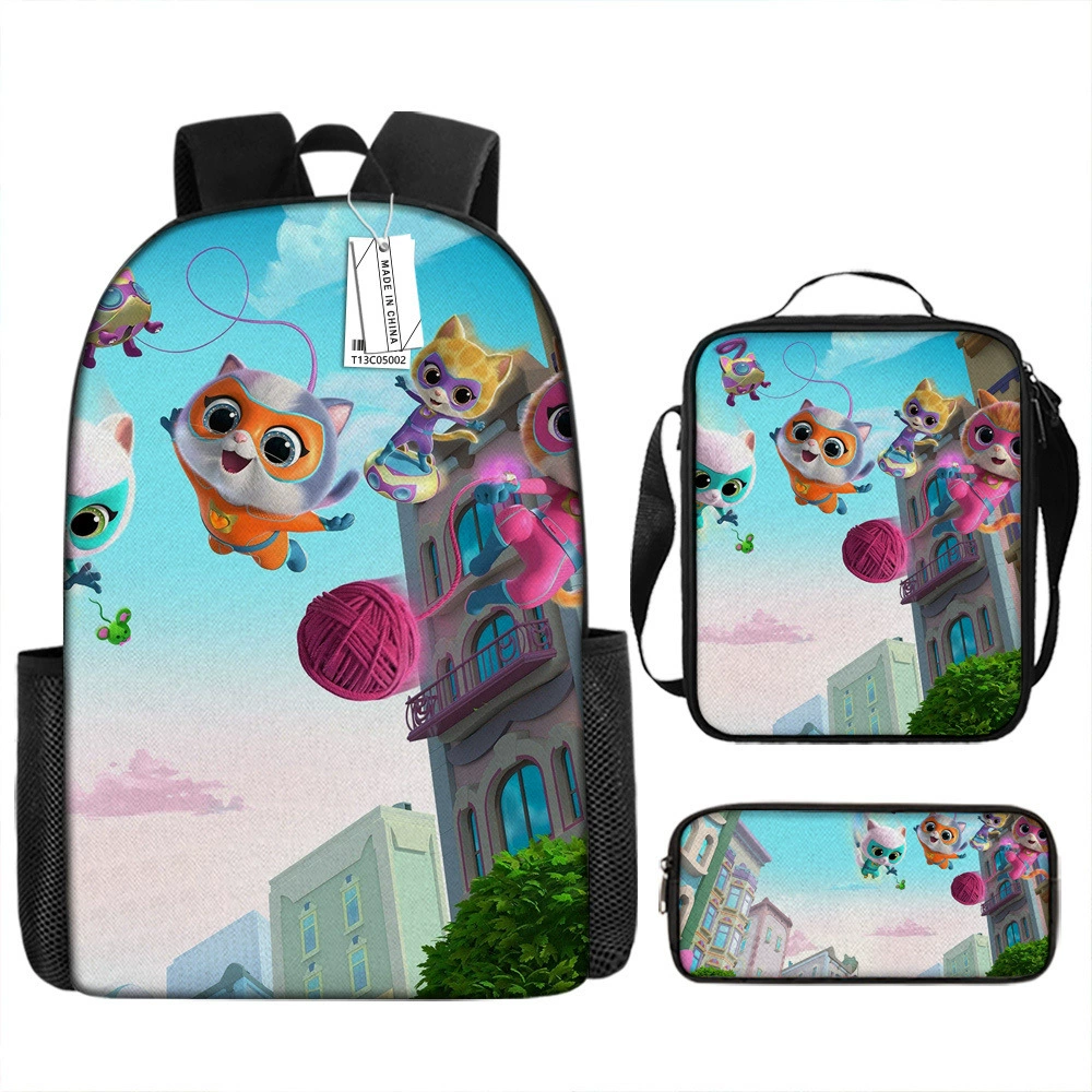 (Cross-border trading), backpack, one-shoulder bag for students, pencil case, print