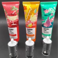 Заводское значение для продажи 50ml косметический PE шланг алюминиевый пластиковый трубка солнцезащитный крем крем крем крем крем крем массажный крем пакет