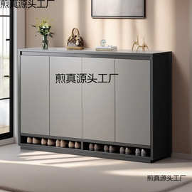 入户室内鞋柜门口一体柜靠墙玄关柜简易收纳储物柜大容量走廊鞋架