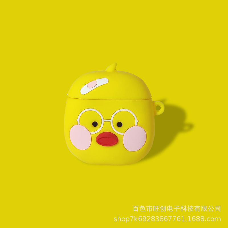 苹果AirPods1/2/3/4代硅胶保护套AirPodsPro2代四/五代卡通保护壳|undefined