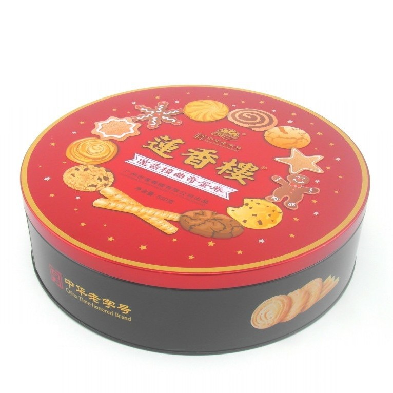 工厂现货批发蛋卷饼干铁盒零食食品马口铁盒礼品赠品铁盒