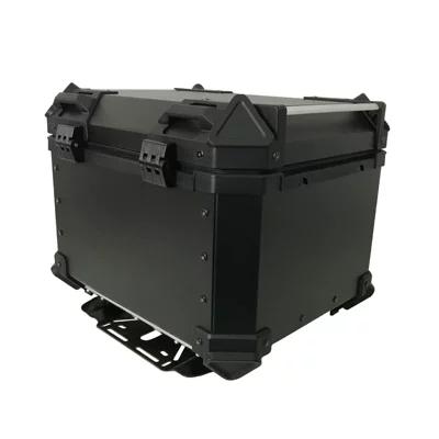 55L motorcycle aluminum alloy: Motorcycle trunk