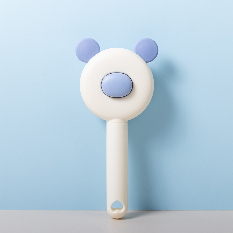 Cross-border peine para mascotas gato peine perro de un solo clic peine de eliminación de pelo automático decoloración nudo cepillo de belleza al por mayor