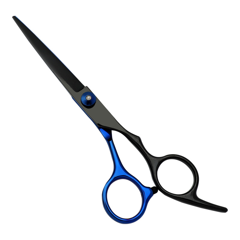 Fábrica al por mayor de 6 pulgadas tijeras de pelo profesional estilista de pelo tijeras de peluquería corte de pelo tijeras planas tijeras de dientes finos traje